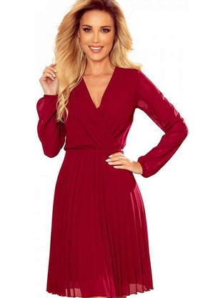 Cocktail dress model 151982 Numoco 313-8 red (XXL)