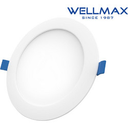 ΦΩΤΙΣΤΙΚΟ LED DOWNLIGHT ΧΩΝΕΥΤΟ ΣΤΡΟΓΓΥΛΟ Φ170 12W 960LM 6500K WELLMAX