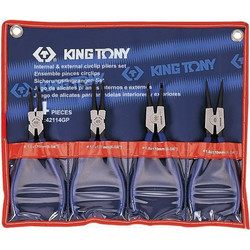 King Tony Σετ Τσιμπίδια Ασφαλεών 175 mm 4 τμχ. 42114GP