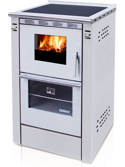 Senko SG-50 Ξυλόσομπα Αερόθερμη με Φούρνο