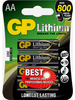 Gp Lithium AA IC-GP103154 4τμχ