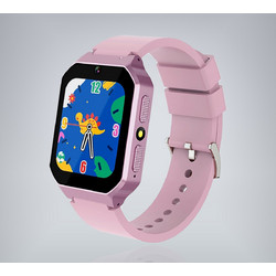 Smartwatch X40 - Ροζ κάσα / Ροζ λουρί σιλικόνης