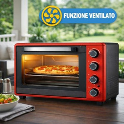 AKAI AKFE520 ROSSO FORNO VENTIL.52L