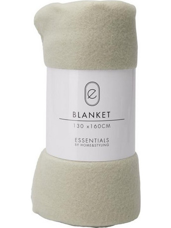 Κουβέρτα Fleece πράσινο 130x160εκ