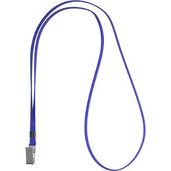 Υφασμάτινο Λουράκι Erichkrause ID Card με Πλαστικό Κλιπ 42cm Blue 63716