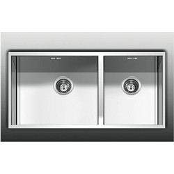 Apell Amalthea 7425 Υποκαθήμενος Νεροχύτης Inox 80x42cm