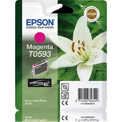Epson T0593 Magenta Μελάνι Εκτυπωτή Inkjet C13T059340