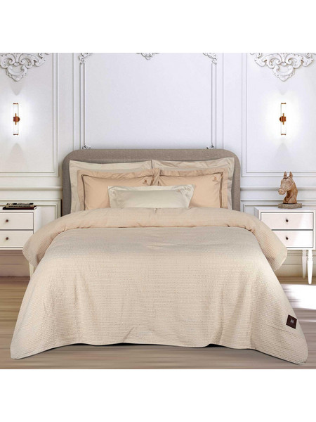 Greenwich Polo Club Κουβερτα Πικε 220X240 Essential 4456 Ecru Ecru