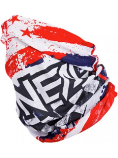 Φουλάρι Oneal Neckwarmer USA άσπρο/μπλε/κόκκινο - O'NEAL
