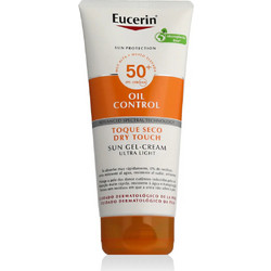 Eucerin Sensitive Protect Αντηλιακό Gel Προσώπου SPF50 200ml