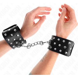 Kink Punk Χειροπέδες Μαύρες