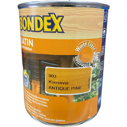 Bondex 903 Βερνίκι Εμποτισμού Ξύλου Έτοιμο προς Χρήση Satin Antique Pine 0.75lt