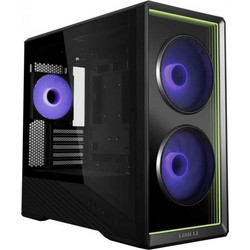 Lian Li Vector V150 Gaming Mini Tower Κουτί Υπολογιστή με Πλαϊνό Παράθυρο Μαύρο G99.V150INFX.00