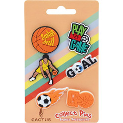 Διακοσμητικά Pins Cactus Croqpins Boys 6τμχ CT112-02