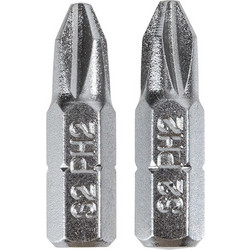DELI σετ μύτες κατσαβιδιού DL251002, μαγνητικές, PH2x25mm, 2τμχ