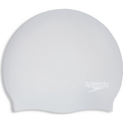 Speedo Long Hair Cap (80616817273) Ασημί