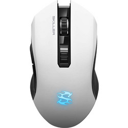 Sharkoon Skiller SGM3 Ασύρματο Gaming Ποντίκι RGB 6000 DPI White