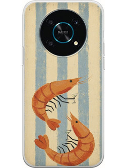 Θήκη Salt & Stripe Collection - The Tide Honor Magic 4 Lite 5G Flexible TPU (Διάφανη Σιλικόνη)