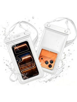 Tech-Protect UWC7 Universal Waterproof Floating Case 6.9 Inch WHITE