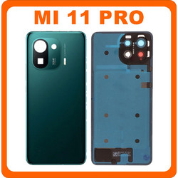 Xiaomi Mi 11 Pro (M2102K1AC) Rear Back Battery Cover Πίσω Κάλυμμα Καπάκι Πλάτη Μπαταρίας + Camera Lens Τζαμάκι Κάμερας Green
