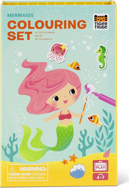 Σετ Δραστηριοτήτων - Colouring Set Mermaids