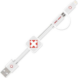 Καλώδιο Swiss+Go 2 in 1 USB / Micro iOS