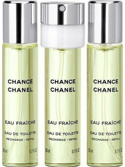 Chanel Chance Eau Fraiche Twist & Spray Eau de Toilette 3x20ml