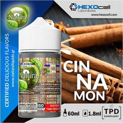 Natura - Cinnamon 1.8ml/60ml (Κανέλα) (Flavour Shots)