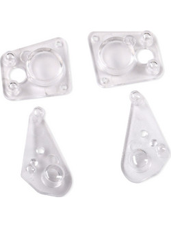 LED LENSES FOR 9712 BODY (HEADLIGHT AND TAIL LIGHT ) - FOR TRX-4M TRAXXAS