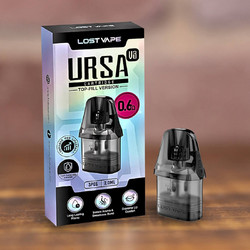 Ursa Nano Pod Cartridge V3, Ωμική Αντιστ. 0.6ohm Top Fill Default Title