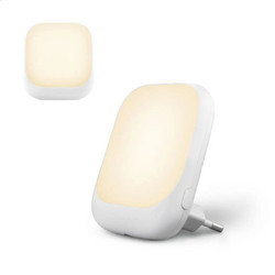 Φωτάκι Πρίζας Led με Αισθητήρα Νυκτός ZAZU Socket Light Λευκό