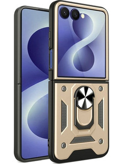 Techsuit - Camshield Series - Samsung Galaxy Z Flip8 - Gold