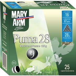Mary Arm Puma G Φυσίγγια Συγκέντρωσης 16Cal 67mm 28gr 25τμχ