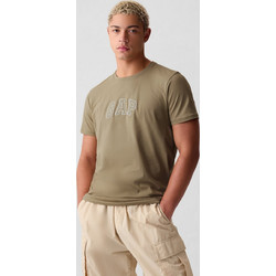 Ανδρική Μπλούζα με Gap Arch Λογότυπο iconic khaki