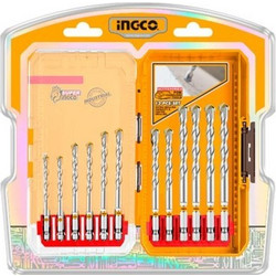 Διαμαντοτρύπανα 3-10mm 1-4 Hex Σετ 12 Τεμαχίων AKDL12206 Ingco