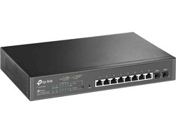 TP-Link TL-SG2210MP V2 Managed L2 Switch με 8 Θύρες Ethernet 1Gbps και 2 SFP Θύρες