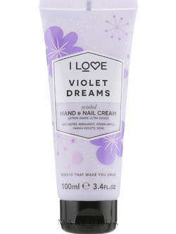 I Love Violet Dreams Ενυδατική Κρέμα Χεριών & Νυχιών 100ml