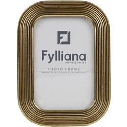 ΚΟΡΝΙΖΑ Fylliana FL0464 10x15 ΧΡΥΣΟ ΧΡΩΜΑ 15x2x19εκ - FYLLIANA - 272-226-055