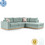 Pakoworld Boston Γωνιακός Καναπές Αριστερή Γωνία Μπλε 280x225x90cm 168-000025