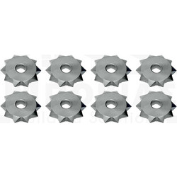 ΚΟΠΤΙΚΑ ΚΑΡΒΙΔΙΟΥ Set (8τμχ) FLEX (259834)