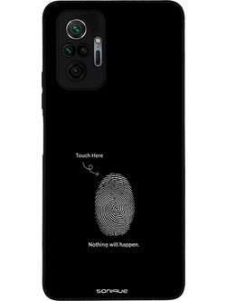 Sonique Men's Edition Back Cover με Σχέδιο «Αποτύπωμα» (Xiaomi Redmi Note 10 Pro)