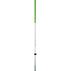 Flexi Levelling Staff Green 2,4m Σταδία για Περιστροφικά Λέιζερ