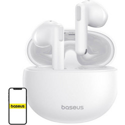 Baseus Bowie E12 Ακουστικά Bluetooth Earbud White