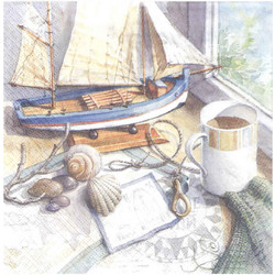 Χαρτοπετσέτα Decoupage 33x33cm Baby World Blue