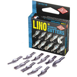 Σετ 10 Μύτες Χαρακτικής Lino Cutter Essdee