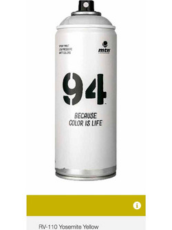 Montana Colors MTN 94 Σπρέι Βαφής Yosemite Yellow 400ml