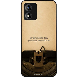 Sonique Men's Edition Θήκη Old Letter (Motorola Moto E13 4G)
