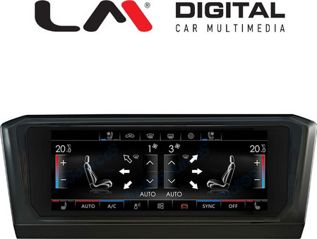 LM DIGITAL LM CCP 420 Vw Tiguan 2016 (Mqb) Climate Control Panel Σε Εκδόσεις Με Clima