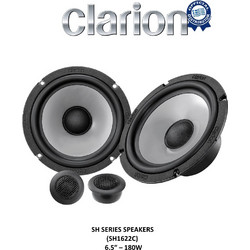 Clarion SH-1622C Σετ Ηχεία Αυτοκινήτου Διαιρούμενα 6.5" 2 Δρόμων 45W RMS