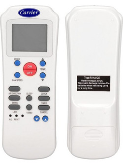 CARRIER R14A/CE ORIGINAL REMOTE CONTROL A/C